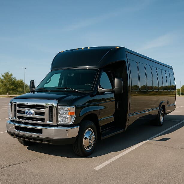 Elgin Shuttle Bus Rentals 18 Passenger Shuttle Bus
